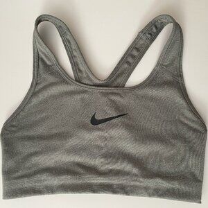 Nike Dri-Fit Racerback Sports Bra - Small, Grey